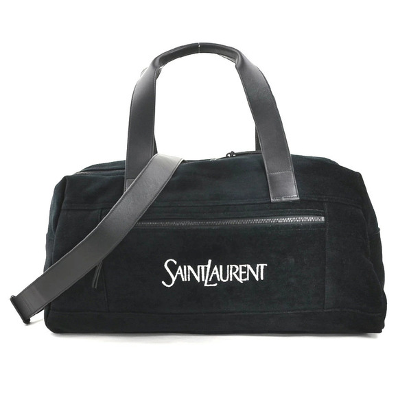 Saint Laurent Handbags - Saint Laurent handbag Boston bag shoulder velour black